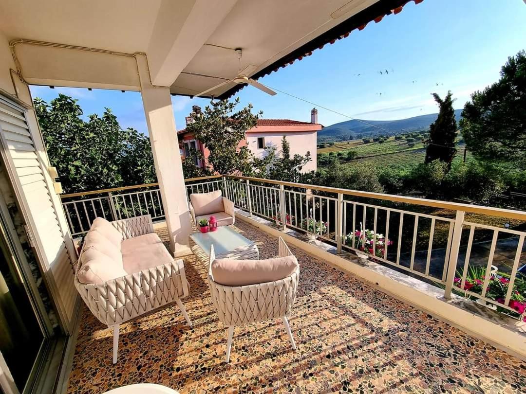 Villa Milenitta Vatopédhion Bagian luar foto