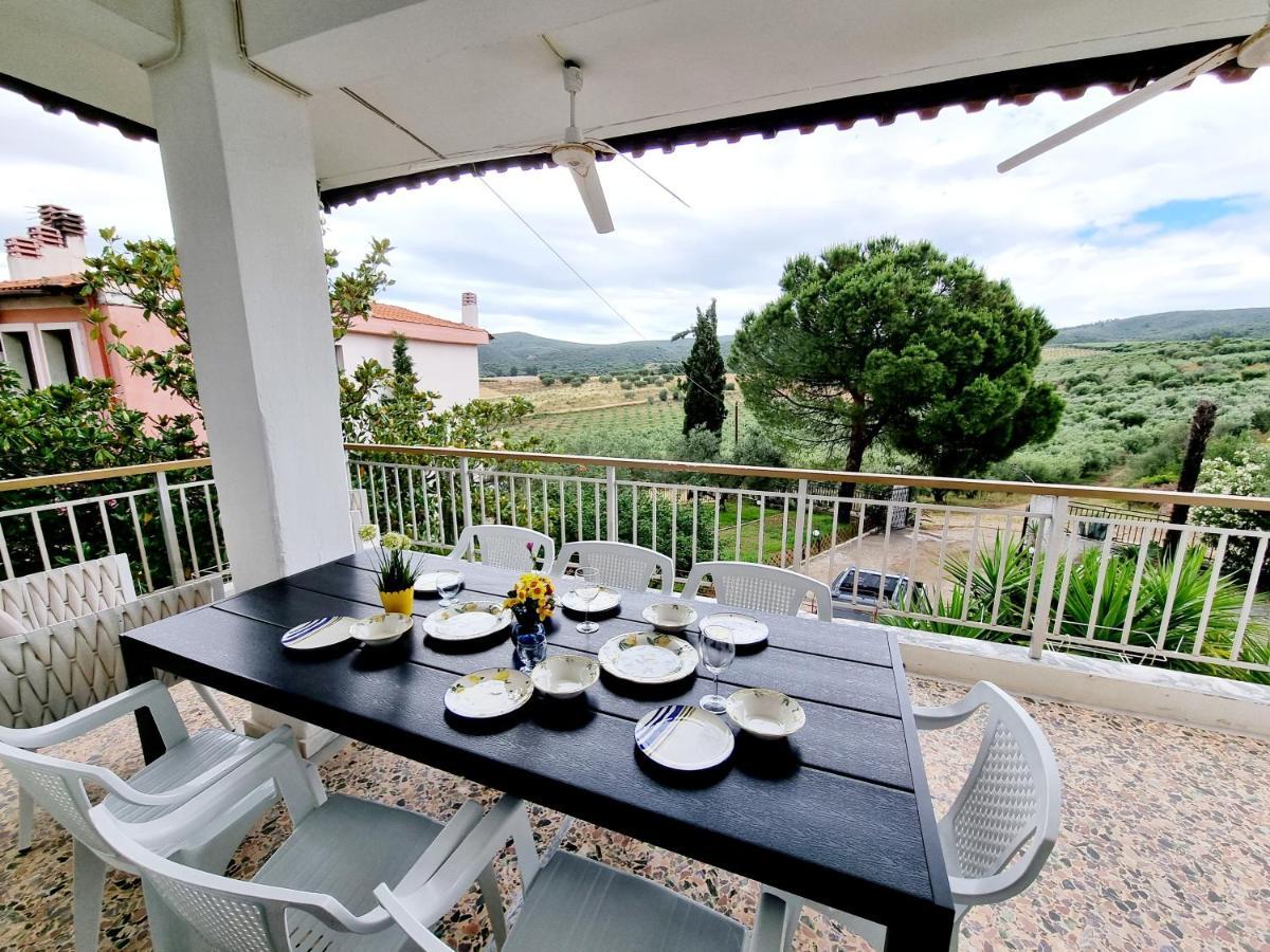 Villa Milenitta Vatopédhion Bagian luar foto