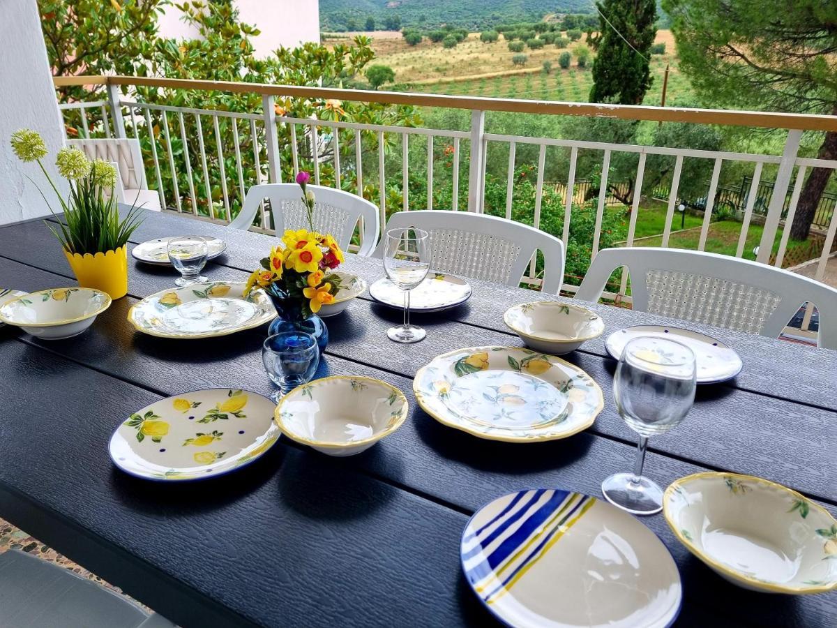 Villa Milenitta Vatopédhion Bagian luar foto